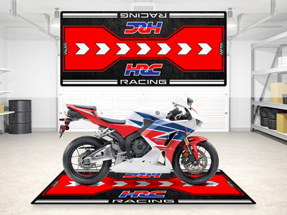 MPM Motorcycle Mat for Honda HRC - MM7147 - Howling Moto