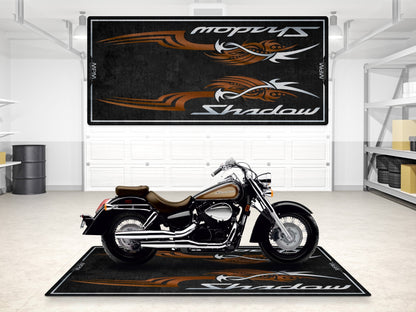 MPM Motorcycle Mat for Honda Shadow Aero - MM7437 - Howling Moto