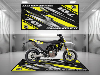 MPM Motorcycle Mat for Husqvarna 701 Supermoto - MM4227 - Howling Moto