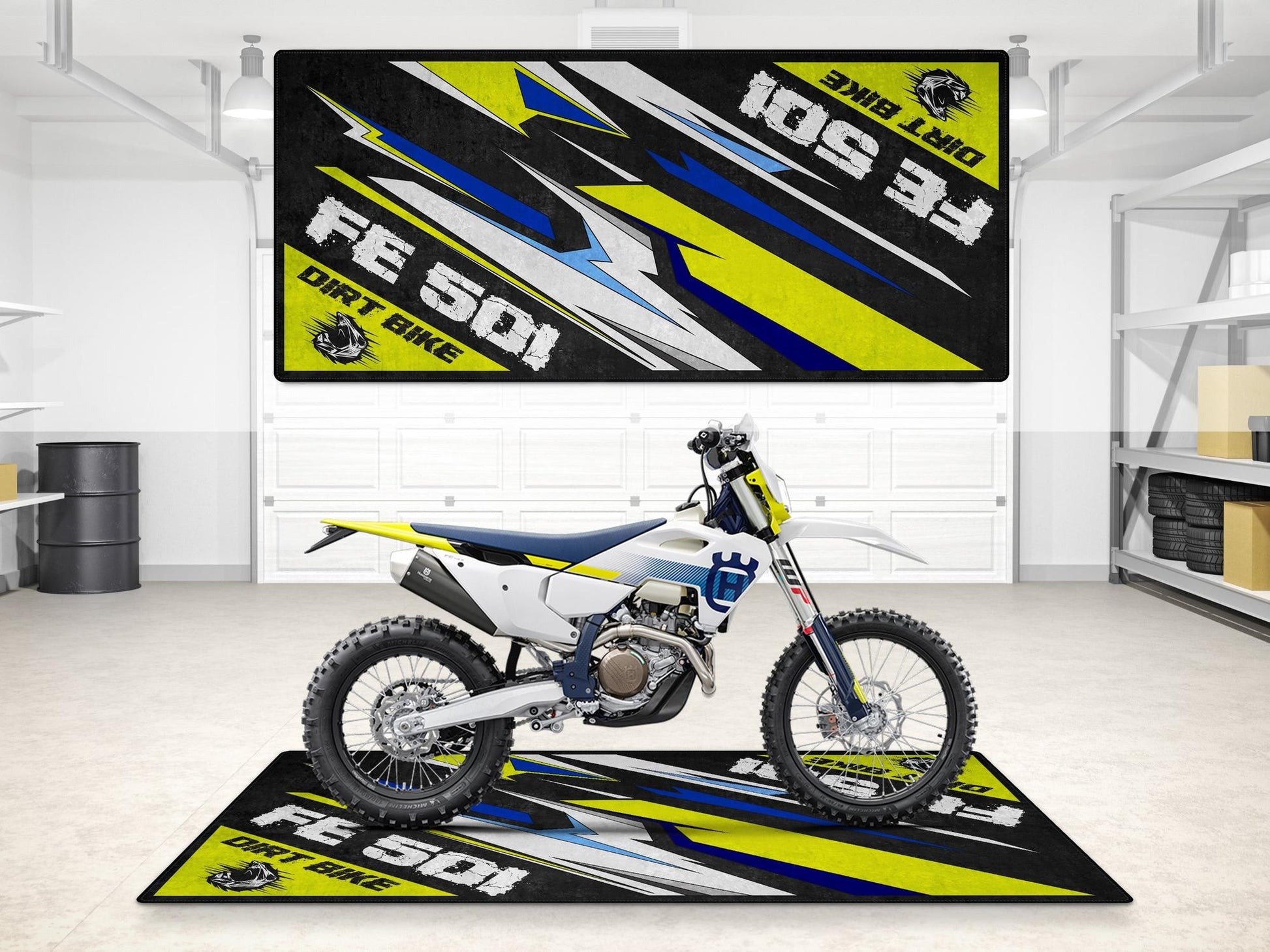 MPM Motorcycle Mat for Husqvarna FE 501 - MM7291 - Howling Moto