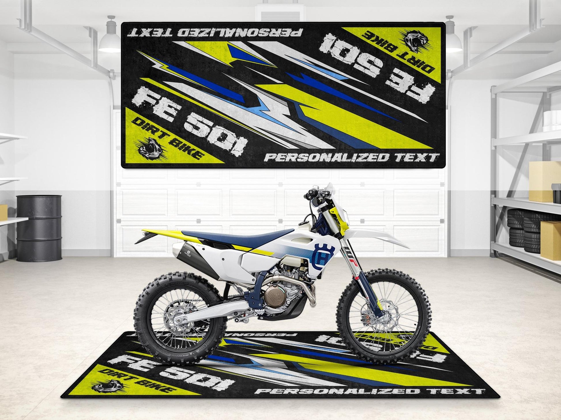 MPM Motorcycle Mat for Husqvarna FE 501 - MM7291 - Howling Moto