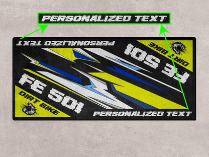 MPM Motorcycle Mat for Husqvarna FE 501 - MM7291 - Howling Moto
