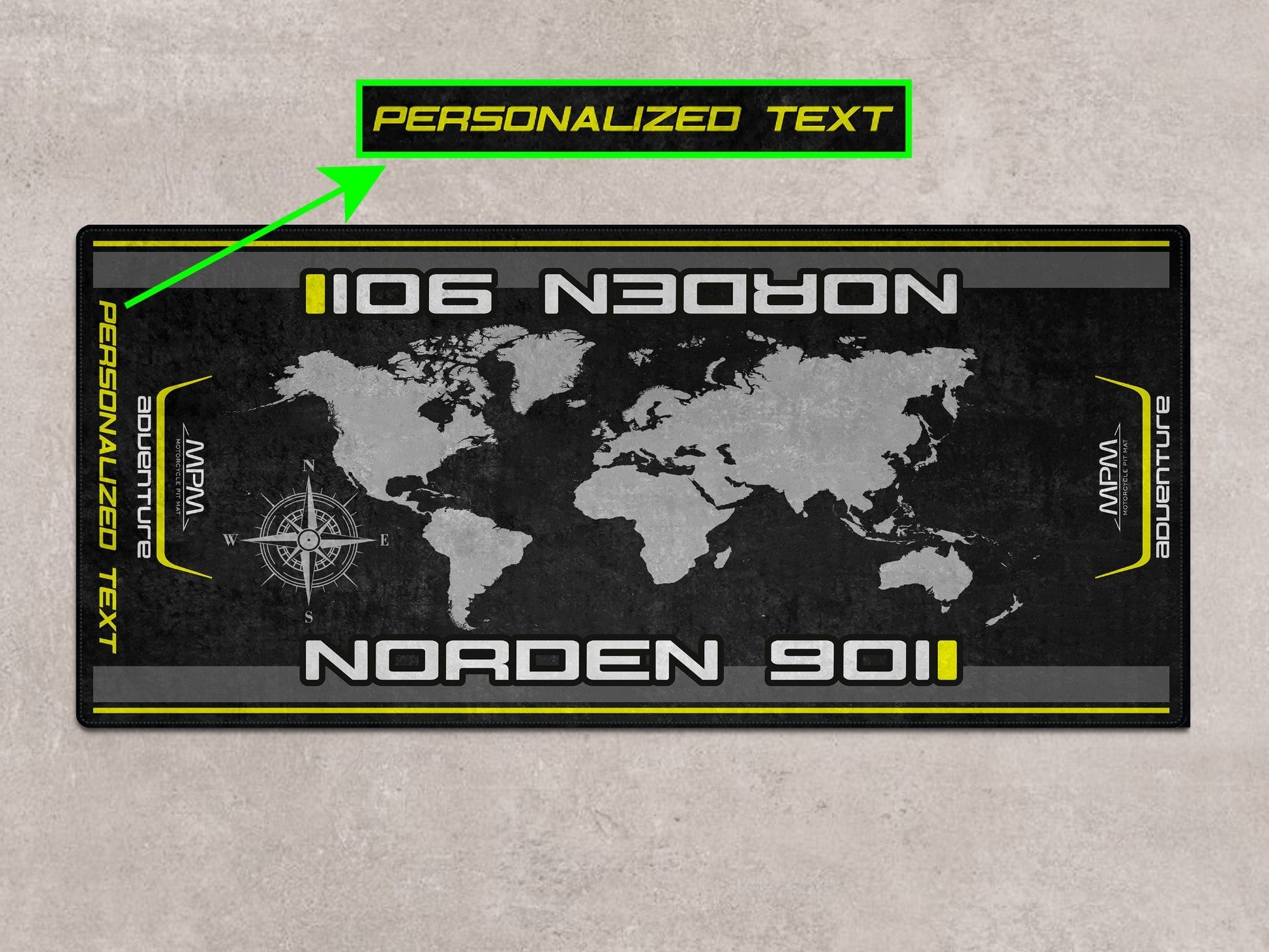 Designed Pit Mat for Husqvarna NORDEN 901 Motorcycle - MM7294 - Howling Moto