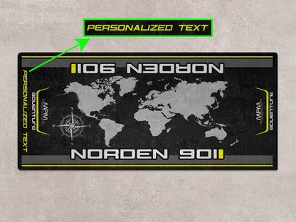 Designed Pit Mat for Husqvarna NORDEN 901 Motorcycle - MM7294 - Howling Moto