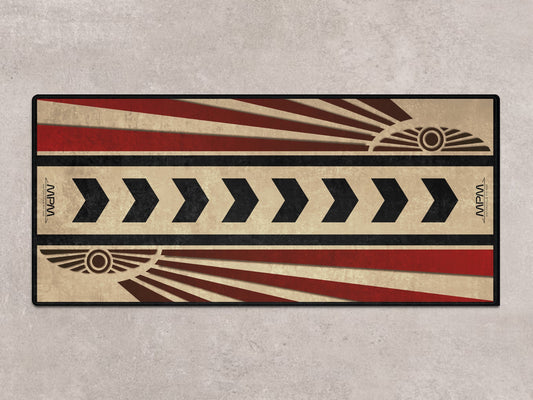 Designed Pit Mat for Jawa Motorcycle - MM7567 - Howling Moto