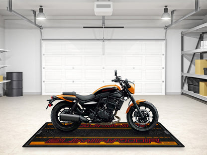 Designed Pit Mat for Kawasaki Eliminator SE Motorcycle - MM7423 - Howling Moto