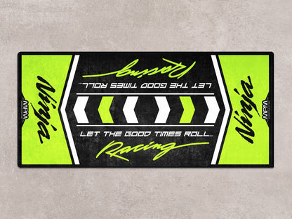 Designed Pit Mat for Kawasaki Ninja Motorcycle - MM7136 - Howling Moto
