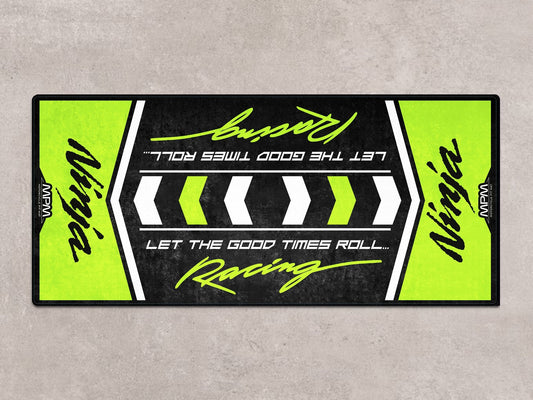 Designed Pit Mat for Kawasaki Ninja Motorcycle - MM7136 - Howling Moto