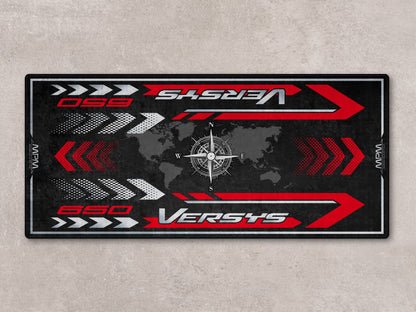 Designed Pit Mat for Kawasaki Versys 650 LT Motorcycle - MM7420 - Howling Moto