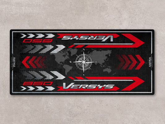 Designed Pit Mat for Kawasaki Versys 650 LT Motorcycle - MM7420 - Howling Moto