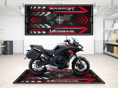 MPM Motorcycle Mat for Kawasaki Versys 650 LT - MM7420 - Howling Moto
