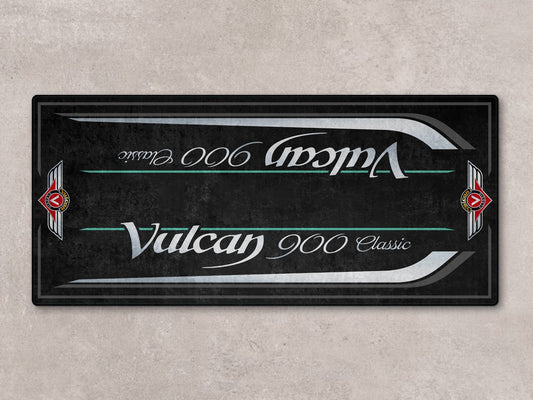 Designed Pit Mat for Kawasaki Vulcan 900 Classic LT Motorcycle - MM7428 - Howling Moto