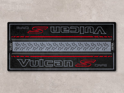 Designed Pit Mat for Kawasaki Vulcan S Cafe Motorcycle - MM7425 - Howling Moto
