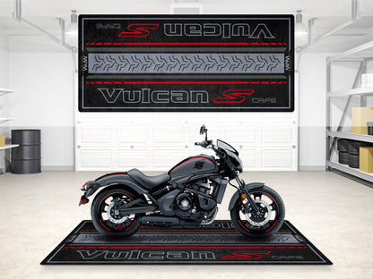 MPM Motorcycle Mat for Kawasaki Vulcan S Cafe - MM7425 - Howling Moto