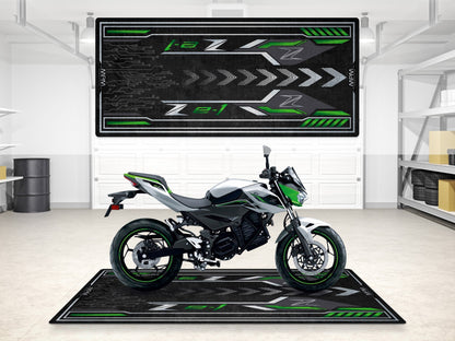 MPM Motorcycle Mat for Kawasaki Z e-1 - MM7409 - Howling Moto