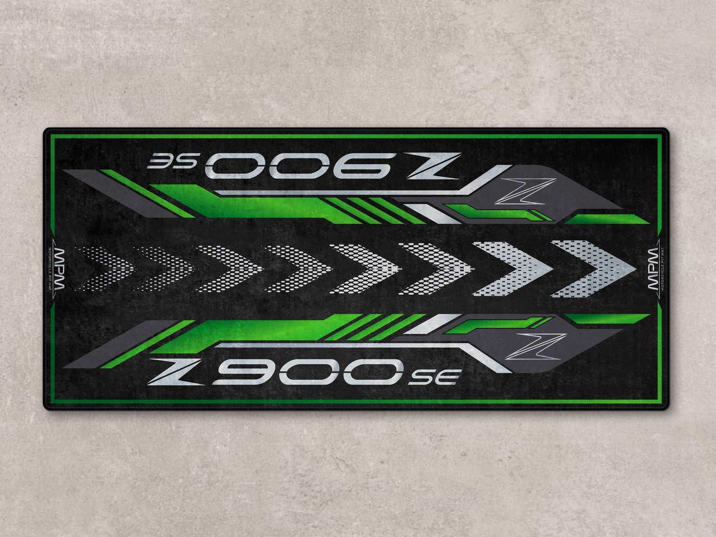 Designed Pit Mat for Kawasaki Z900 SE Motorcycle - MM7413 - Howling Moto