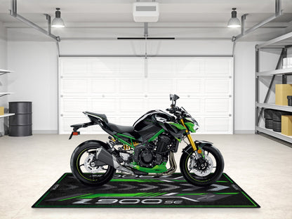 Designed Pit Mat for Kawasaki Z900 SE Motorcycle - MM7413 - Howling Moto