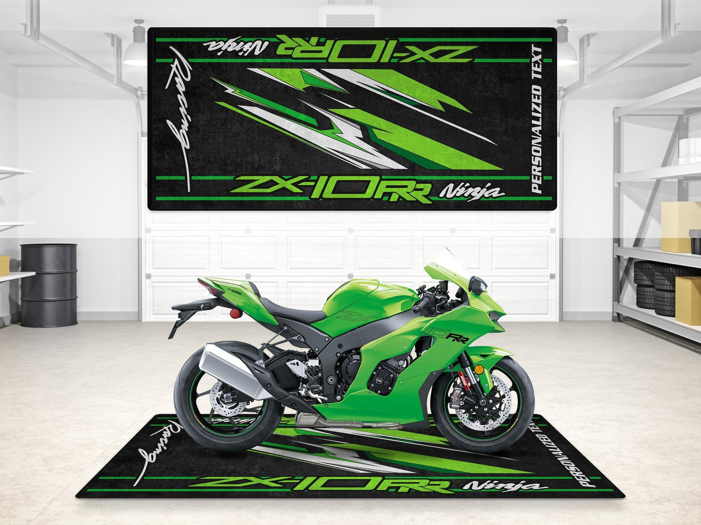 MPM Motorcycle Mat for Kawasaki ZX-10RR - MM7267 - Howling Moto