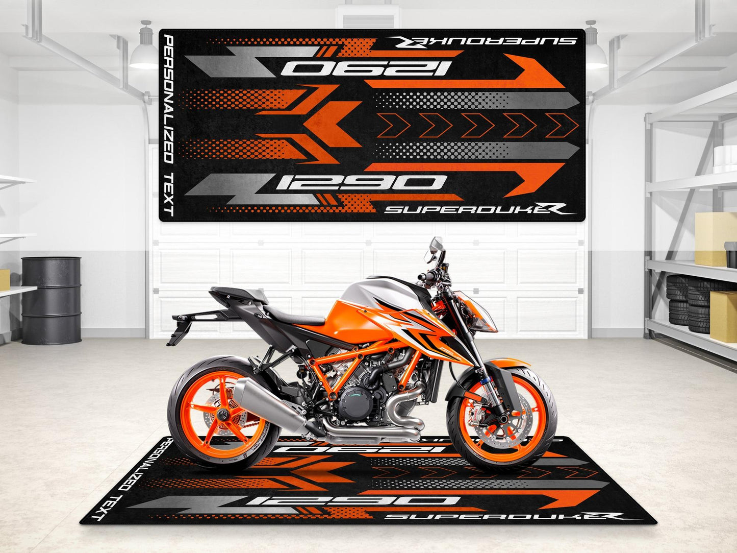 MPM Motorcycle Mat for KTM 1290 Superduke R - MM7269 - Howling Moto
