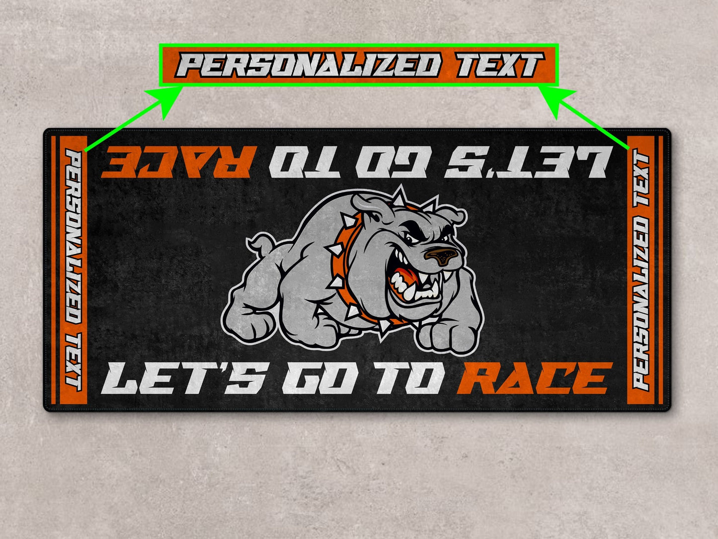 Designed Pit Mat for KTM Motorcycle (Bulldog) - MM7211 - Howling Moto