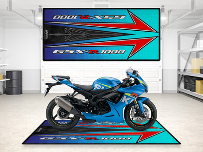 MPM Motorcycle Mat for Suzuki GSX-R1000 Motorsport - MM7127 - Howling Moto