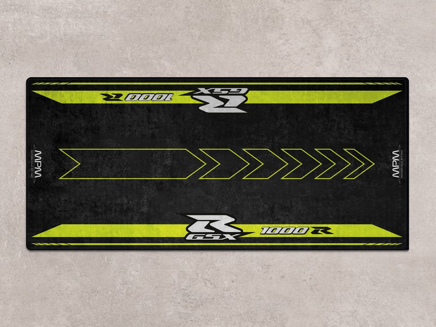 Designed Pit Mat for Suzuki Motorsport GSX-R1000R 2023 Motorcycle - MM7128 - Howling Moto
