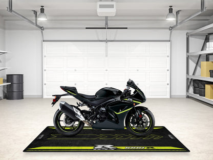 Designed Pit Mat for Suzuki Motorsport GSX-R1000R 2023 Motorcycle - MM7128 - Howling Moto