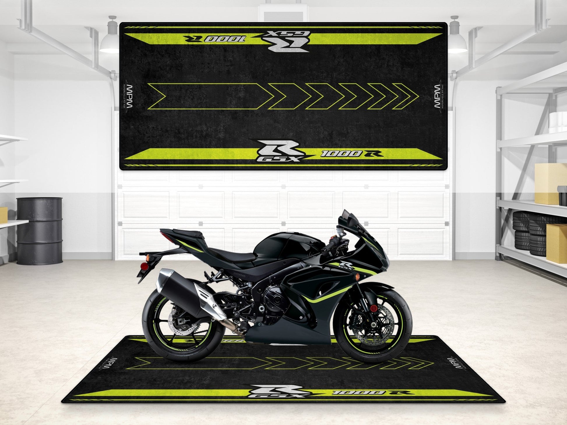 MPM Motorcycle Mat for Suzuki GSX-R1000R 2023 - MM7128 - Howling Moto