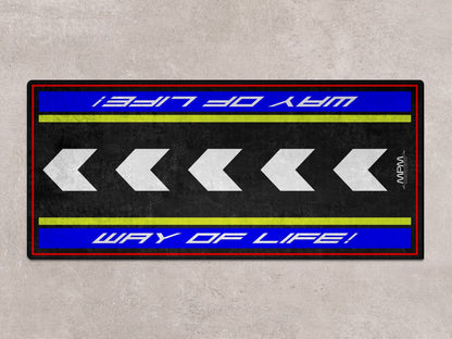 Designed Pit Mat for Suzuki Motorsport Motorcycle - MM7125 - Howling Moto