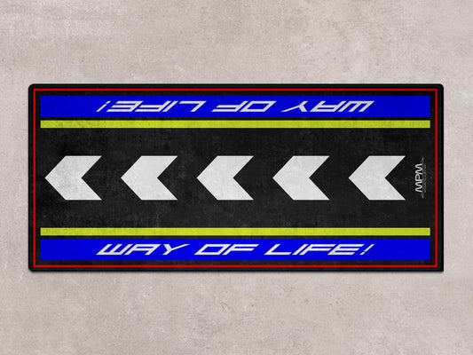 Designed Pit Mat for Suzuki Motorsport Motorcycle - MM7125 - Howling Moto