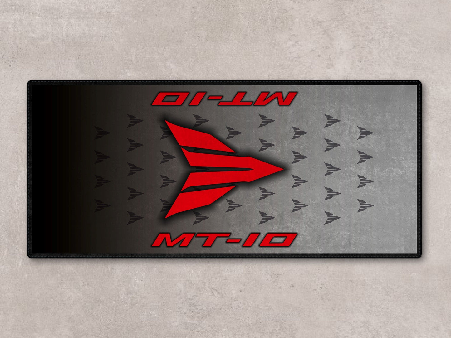 Designed Pit Mat for Yamaha MT-10 Ice Fluo Motorcycle - MM7312 - Howling Moto