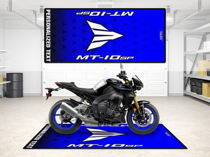 Designed Pit Mat for Yamaha MT-10SP Motorcycle - MM7116 - Howling Moto