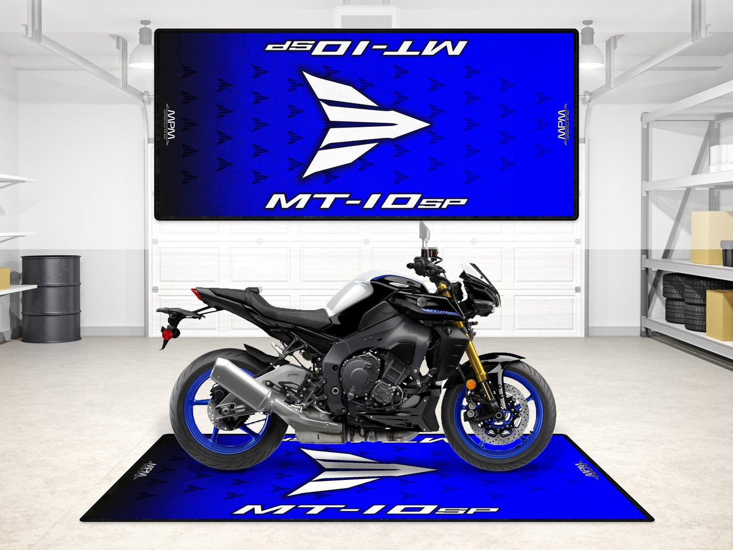 MPM Motorcycle Mat for Yamaha MT-10SP - MM7116 - Howling Moto
