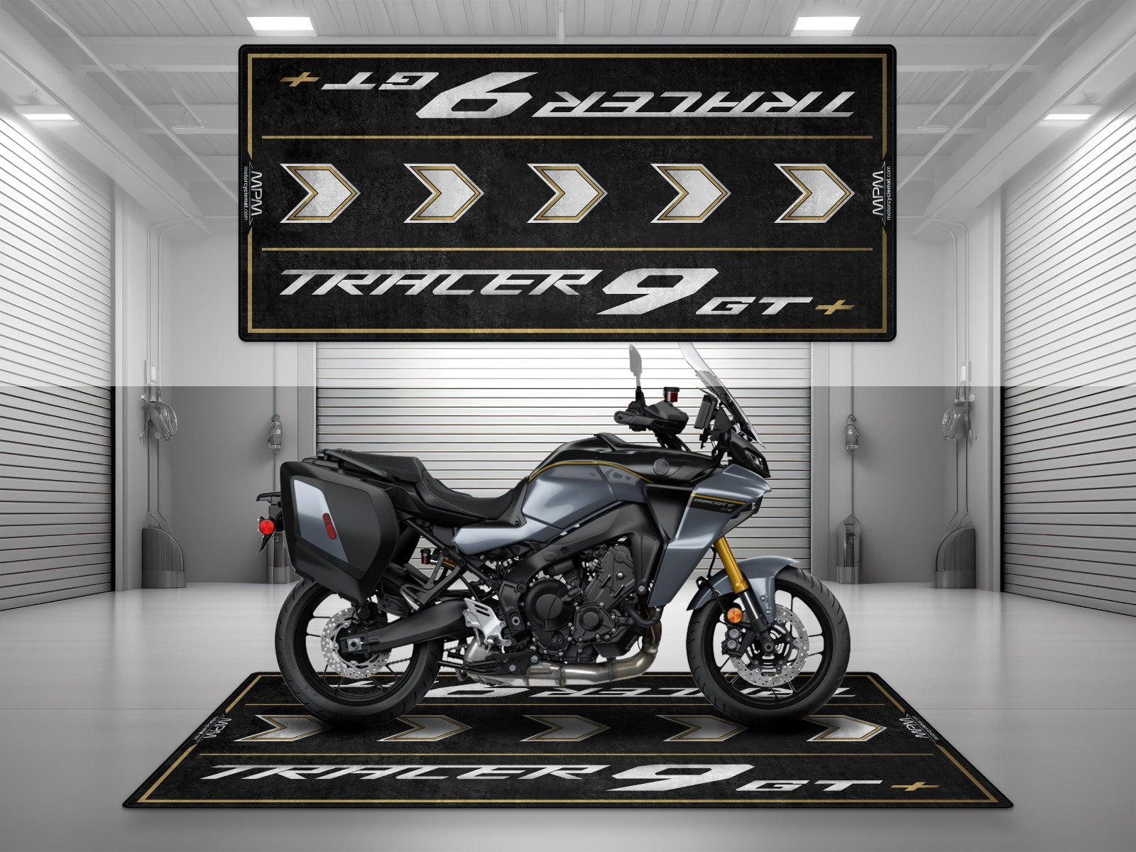MPM Motorcycle Mat for Yamaha Tracer 9 GT - MM4137 - Howling Moto