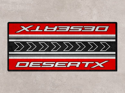 Designed Pit Mat for Ducati DesertX Motorcycle - MM7168 - Howling Moto