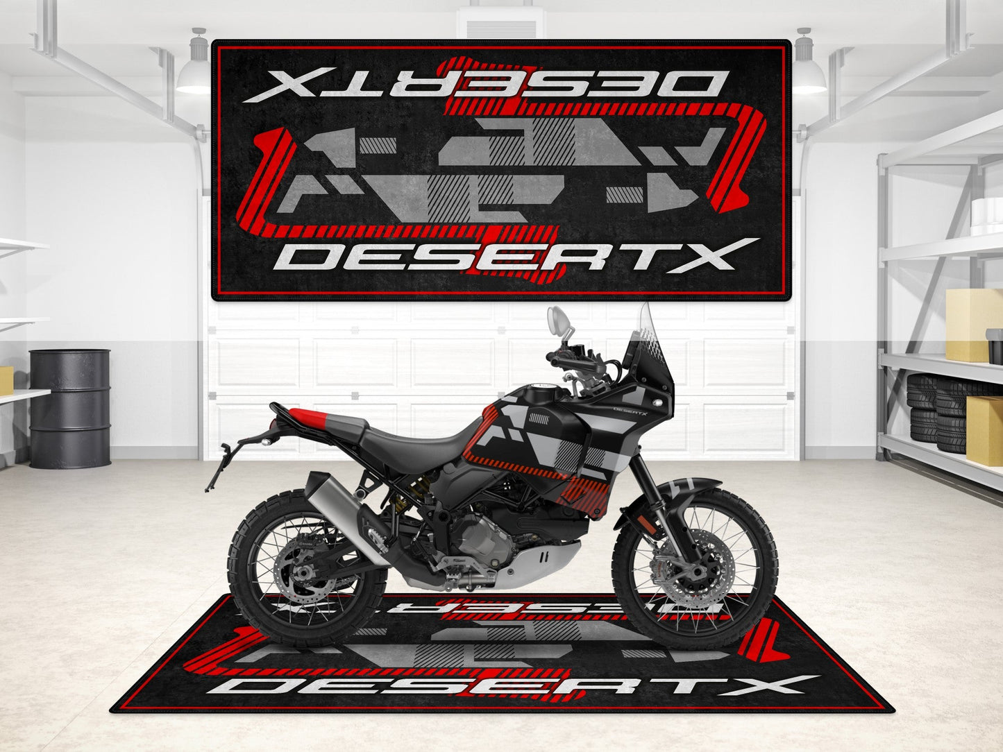 MPM Motorcycle Mat for Ducati DesertX - MM7168 - Howling Moto