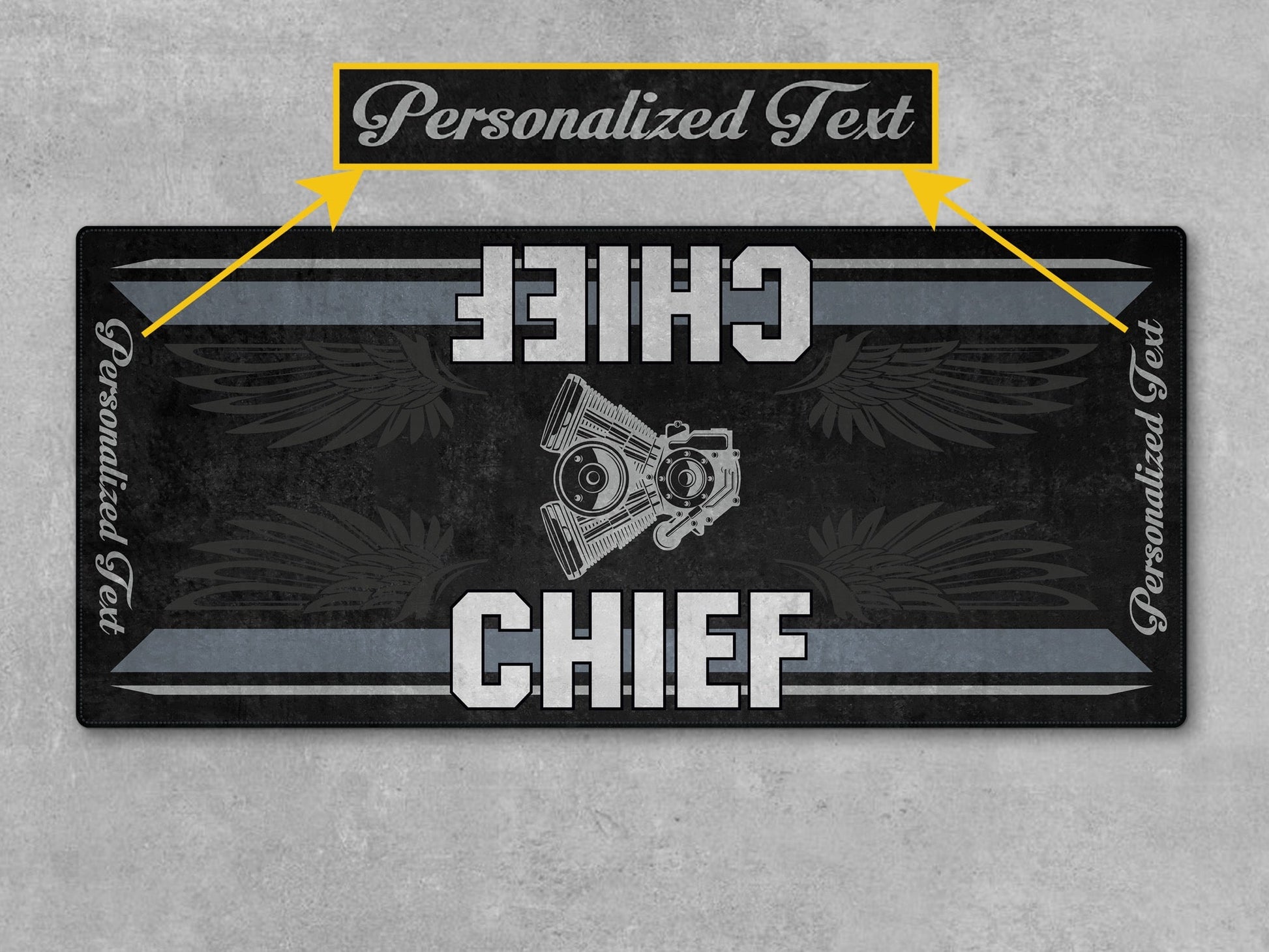 MPM Motorcycle Mat for Indian Sport Chief - MM7325 - Howling Moto