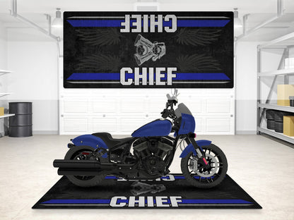 MPM Motorcycle Mat for Indian Sport Chief - MM7325 - Howling Moto