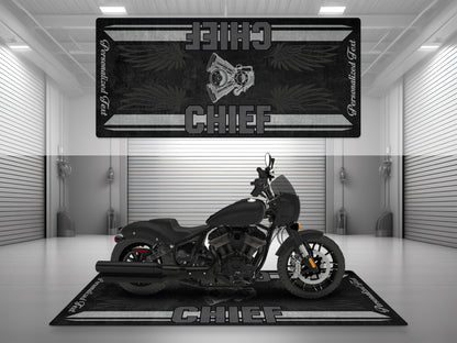 MPM Motorcycle Mat for Indian Sport Chief - MM7325 - Howling Moto