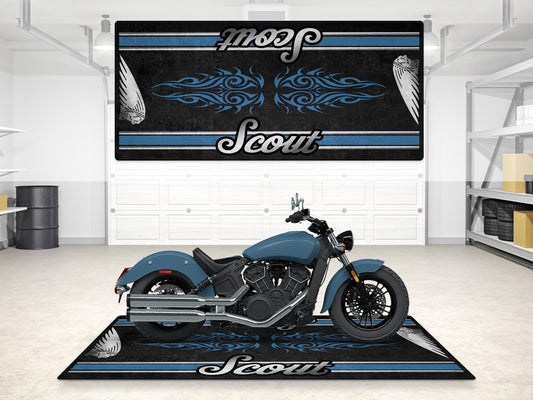 MPM Motorcycle Mat for Indian Scout Sixty - MM7322 - Howling Moto
