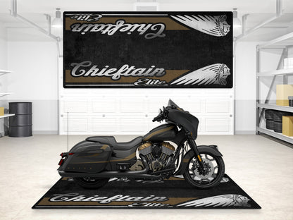 MPM Motorcycle Mat for Indian Chieftain Elite - MM7330 - Howling Moto