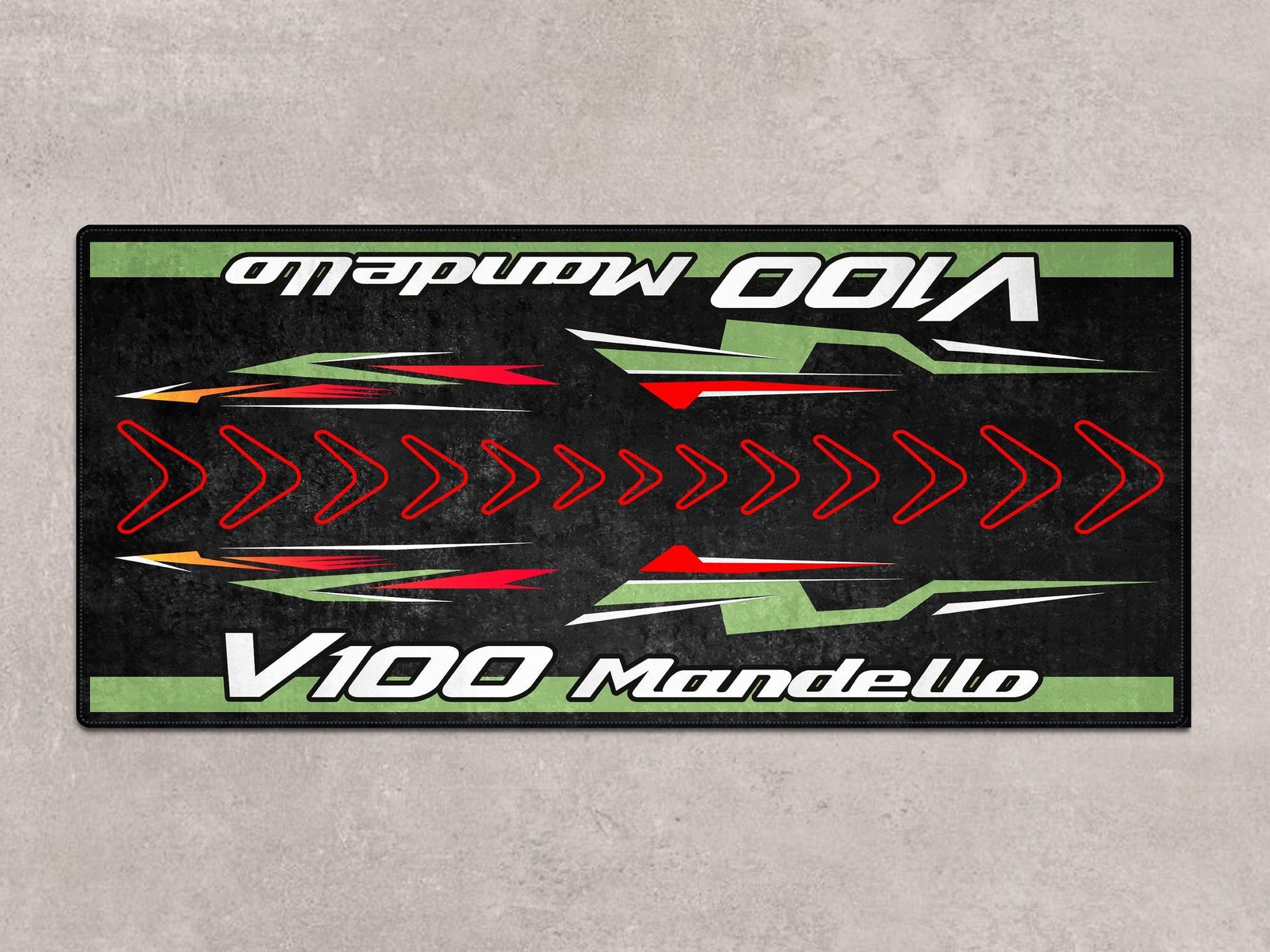 MPM Motorcycle Mat for Moto Guzzi V100 Mandello - MM7206 - Howling Moto