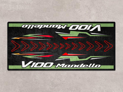 MPM Motorcycle Mat for Moto Guzzi V100 Mandello - MM7206 - Howling Moto