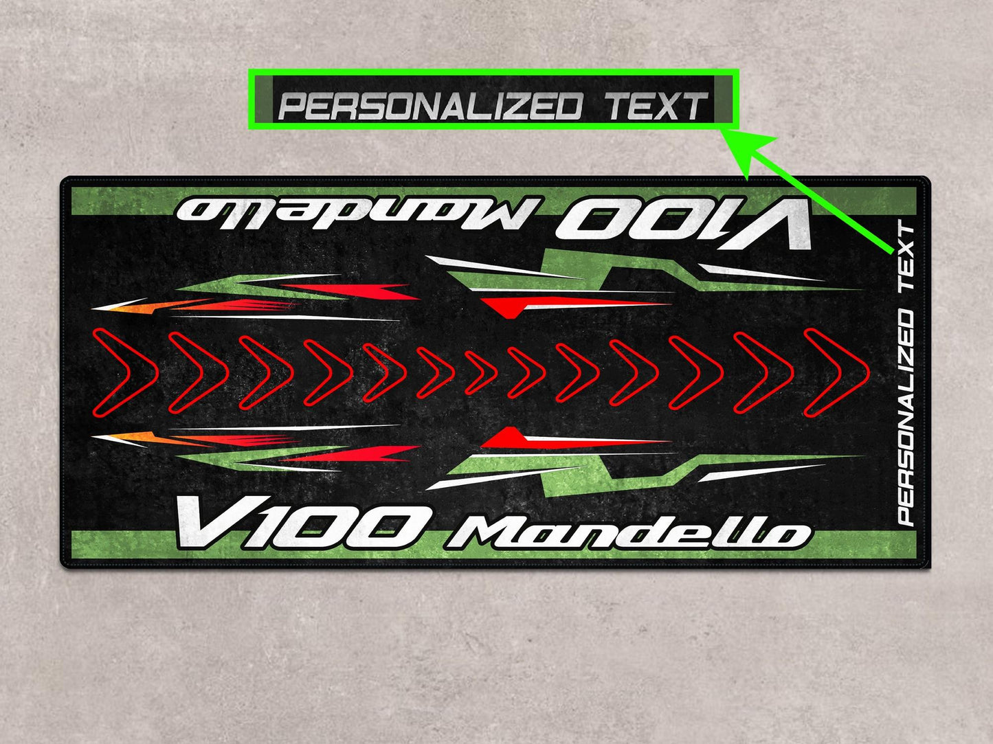 MPM Motorcycle Mat for Moto Guzzi V100 Mandello - MM7206 - Howling Moto