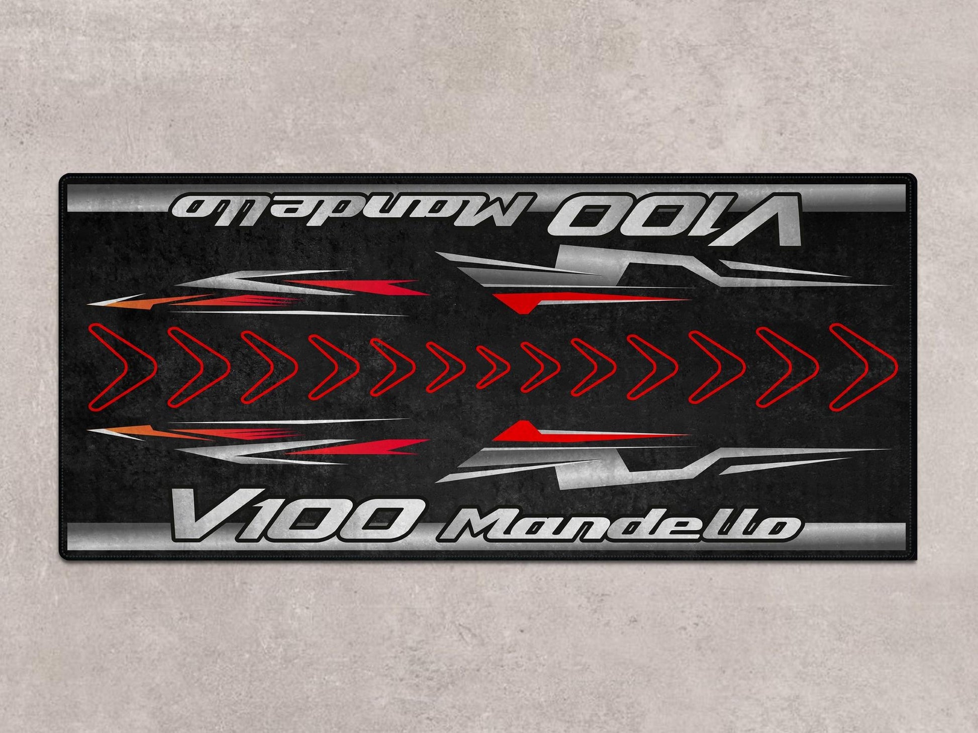 MPM Motorcycle Mat for Moto Guzzi V100 Mandello - MM7206 - Howling Moto