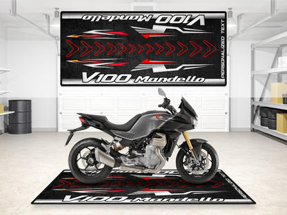MPM Motorcycle Mat for Moto Guzzi V100 Mandello - MM7206 - Howling Moto