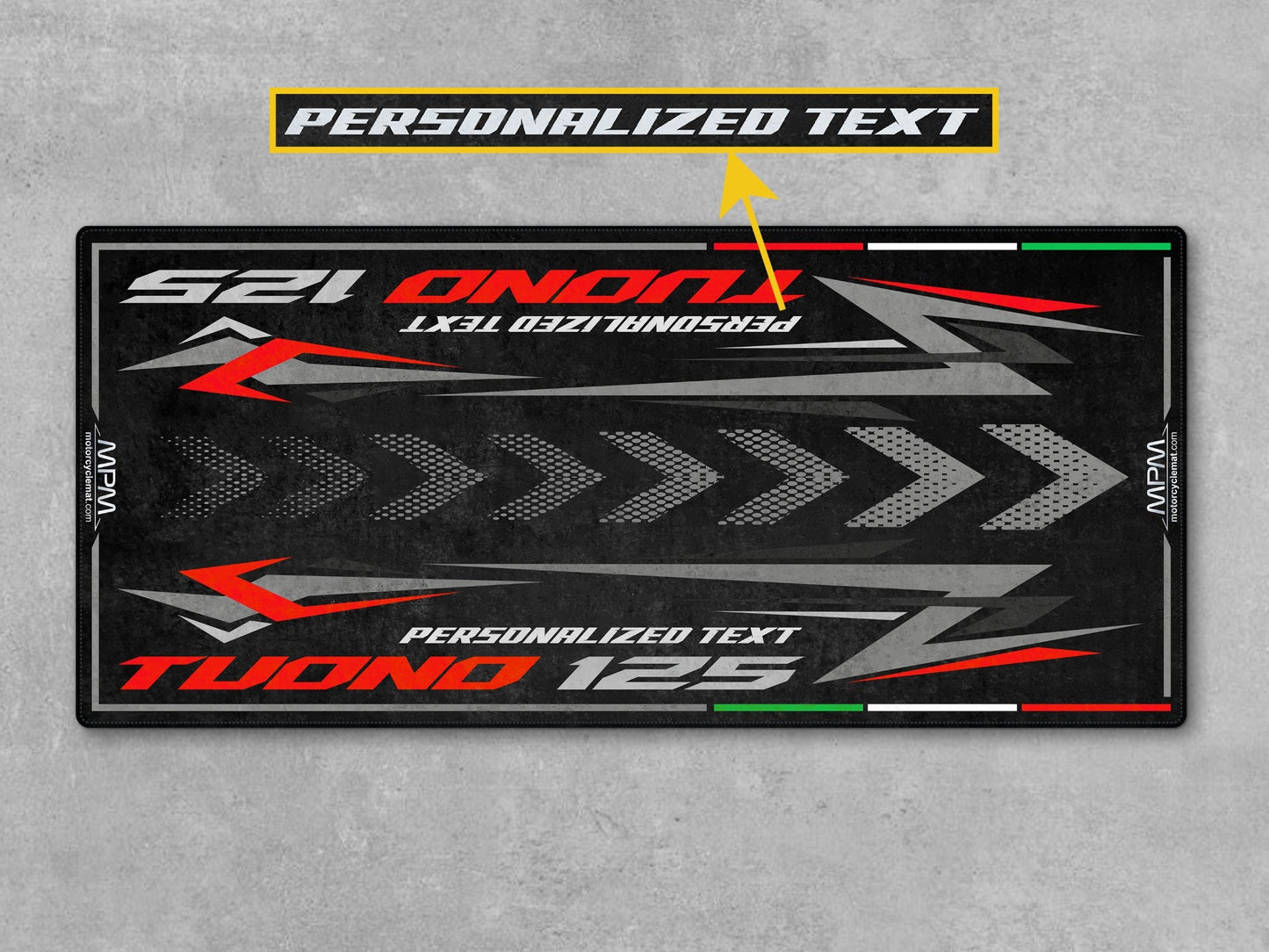 MPM Motorcycle Mat for Aprilia Tuono 125 - MM4160 - Howling Moto