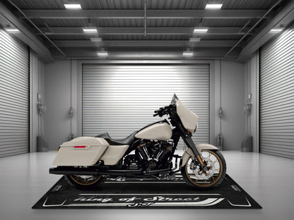 Motorcycle Mat for Cruiser Motorcycle "King of Street ST" - MM7348 - Howling Moto