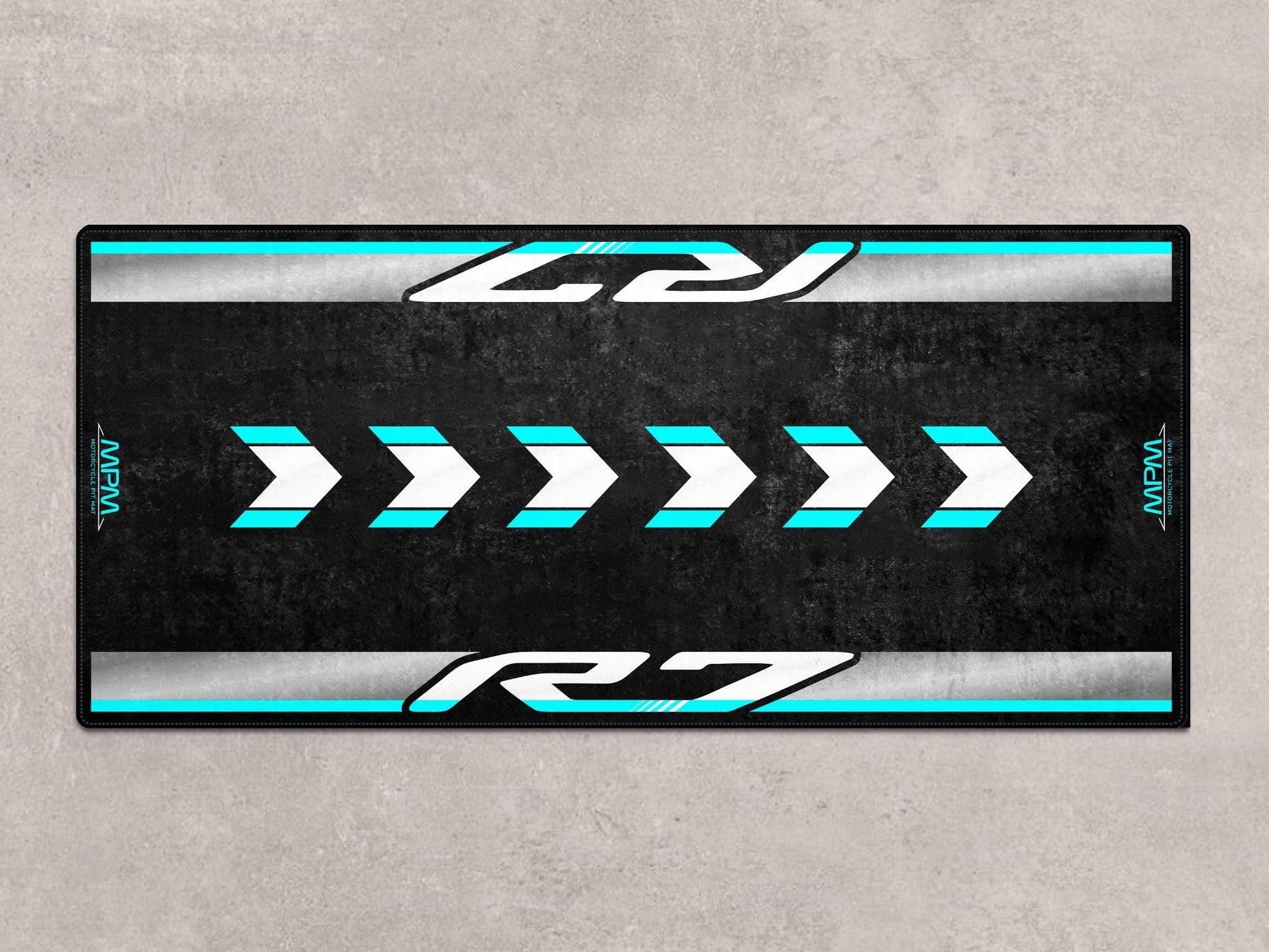 Designed Pit Mat for Yamaha R7 Motorcycle - MM7113 - Howling Moto