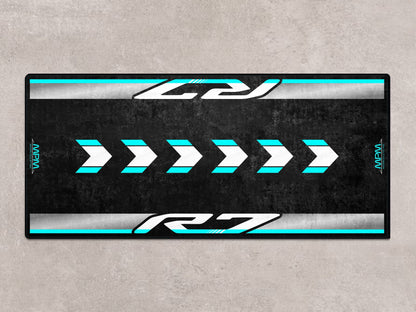 Designed Pit Mat for Yamaha R7 Motorcycle - MM7113 - Howling Moto